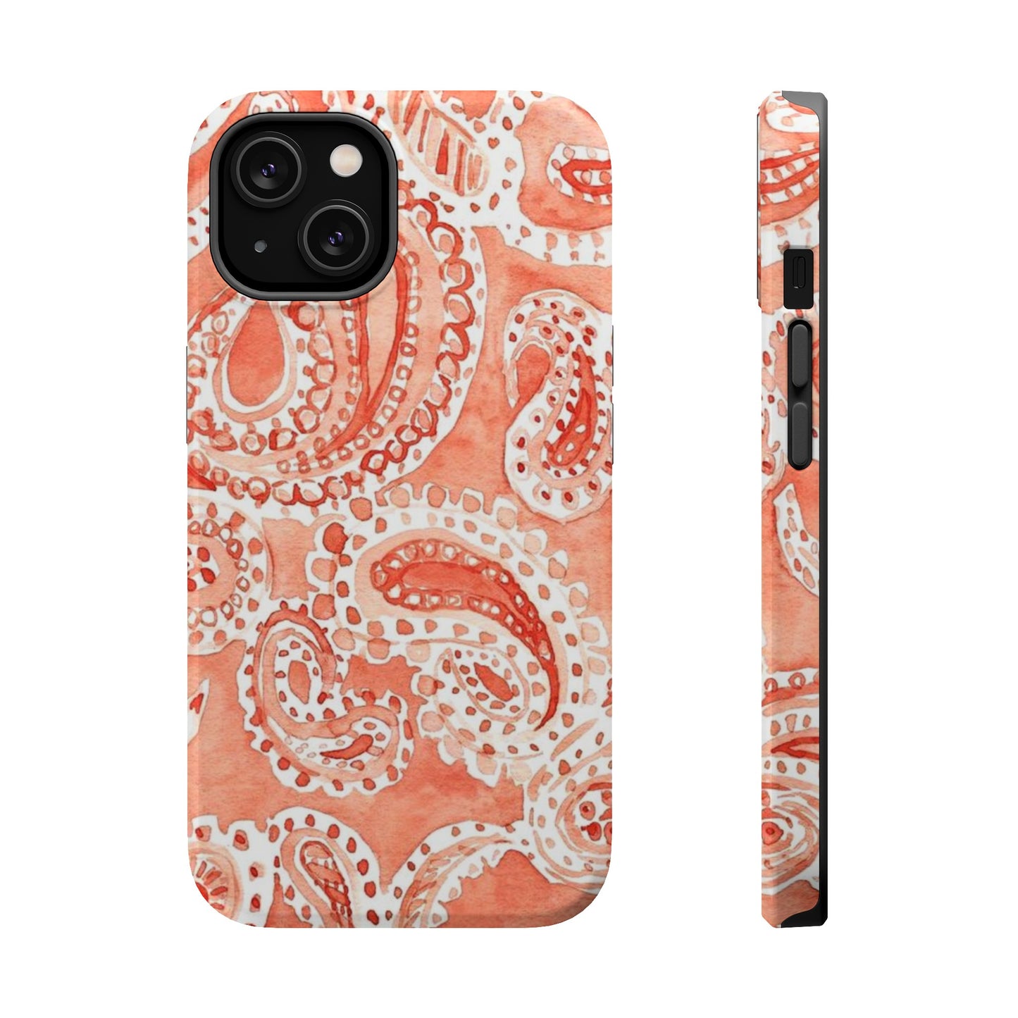 Coral Paisley Elegance Case
