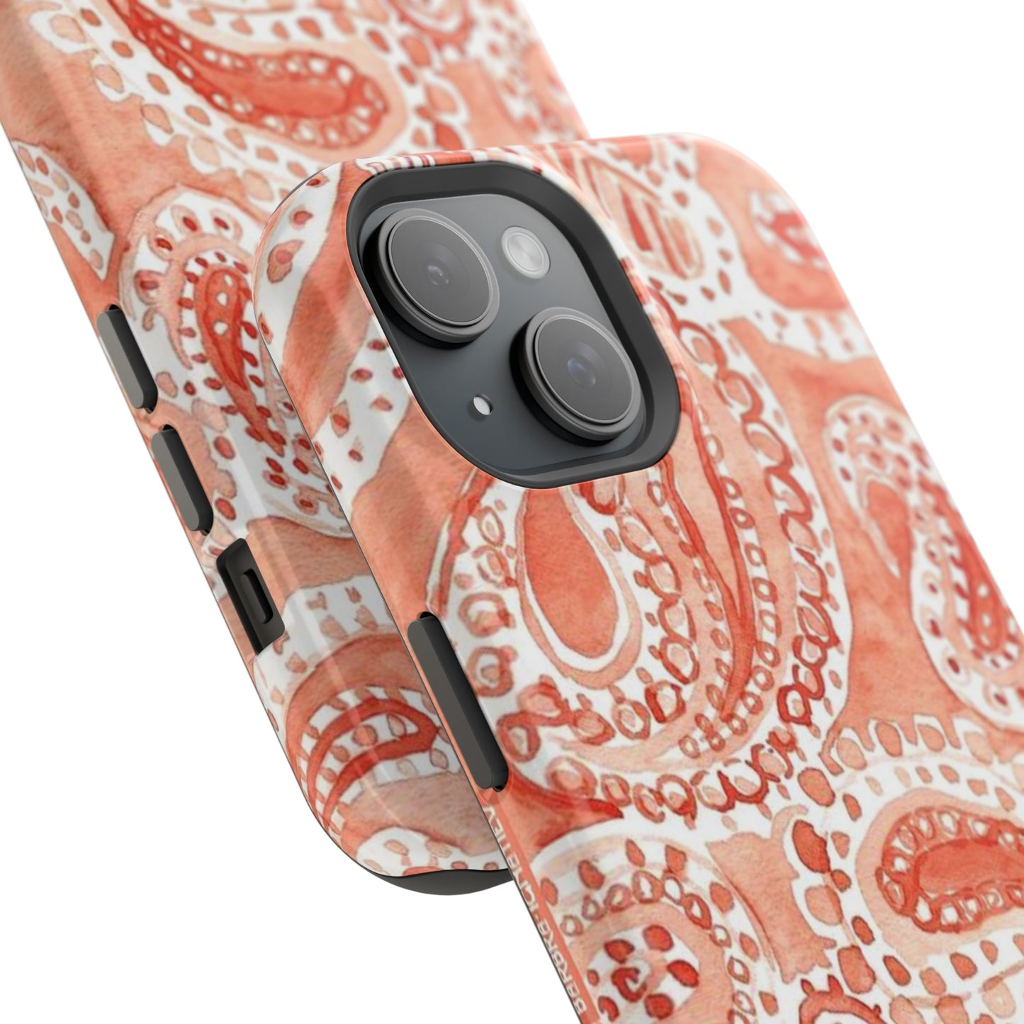 Coral Paisley Elegance Case