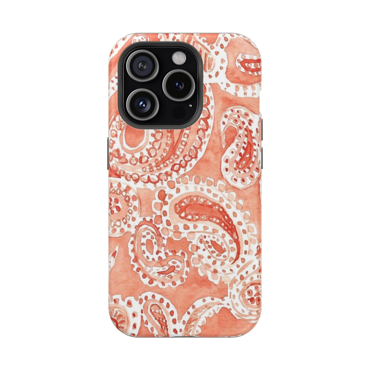 Coral Paisley Elegance Case