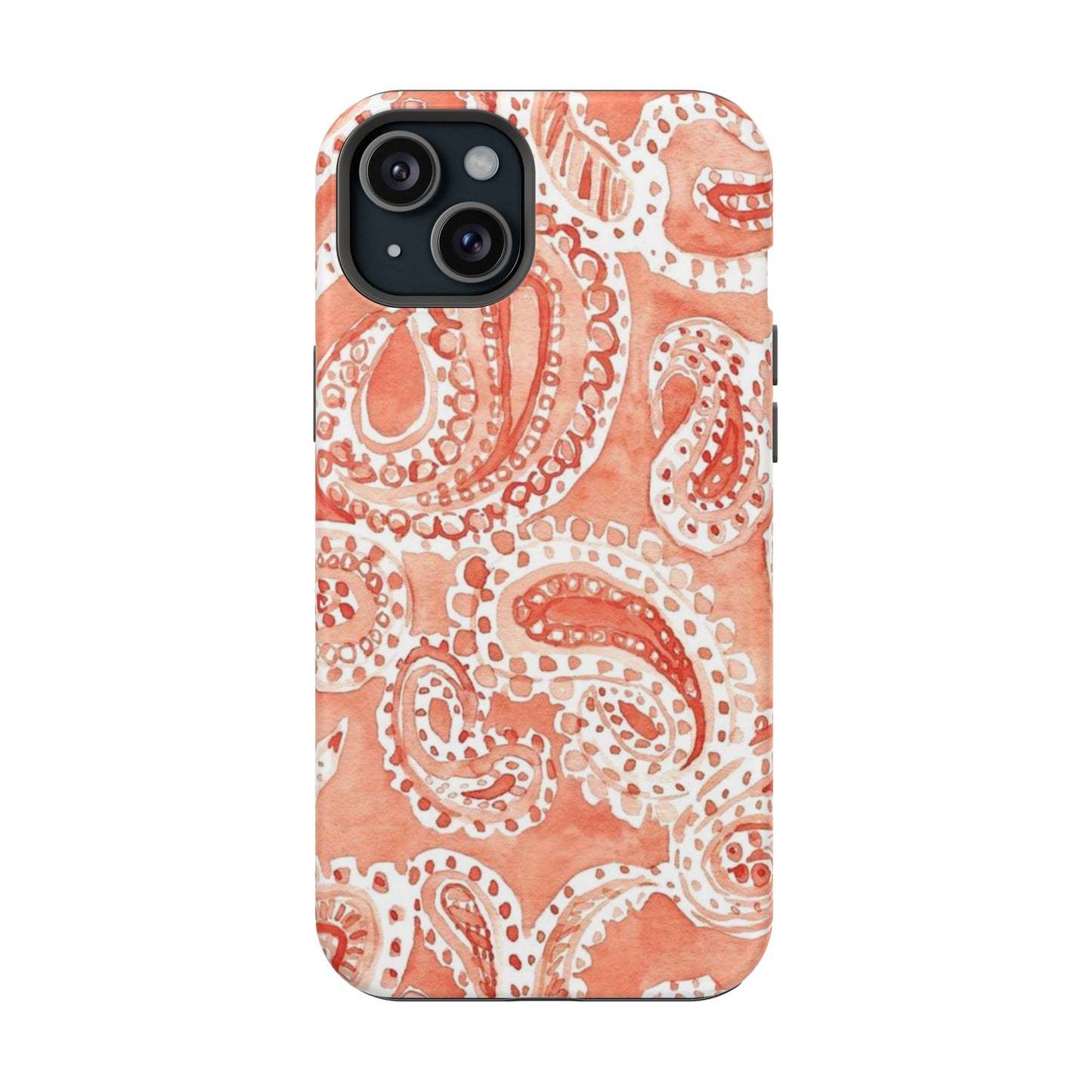 Coral Paisley Elegance Case