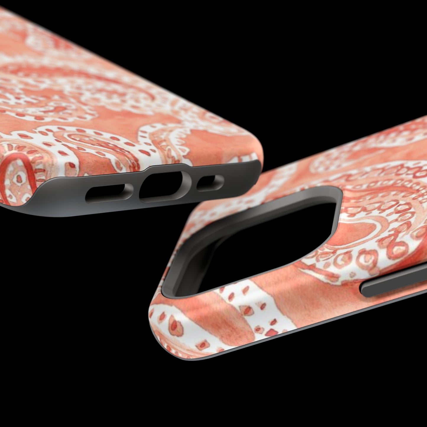 Coral Paisley Elegance Case