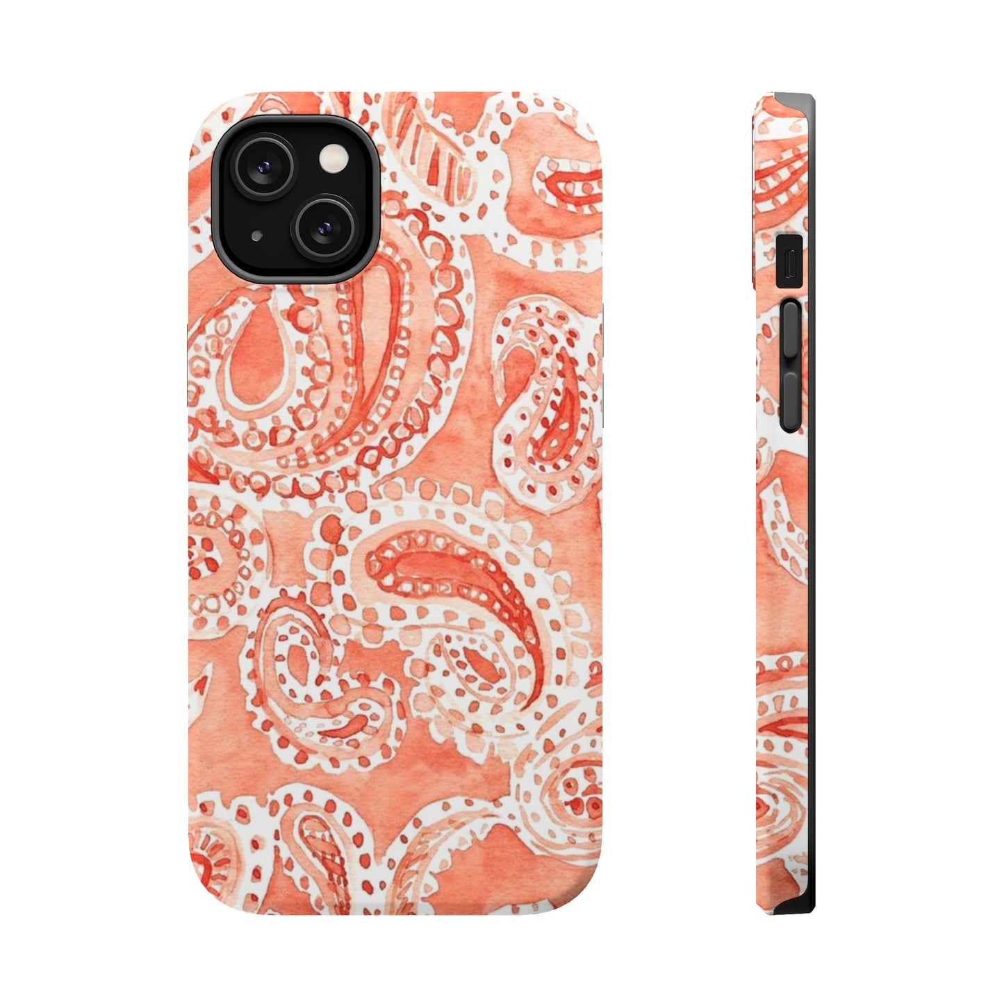 Coral Paisley Elegance Case