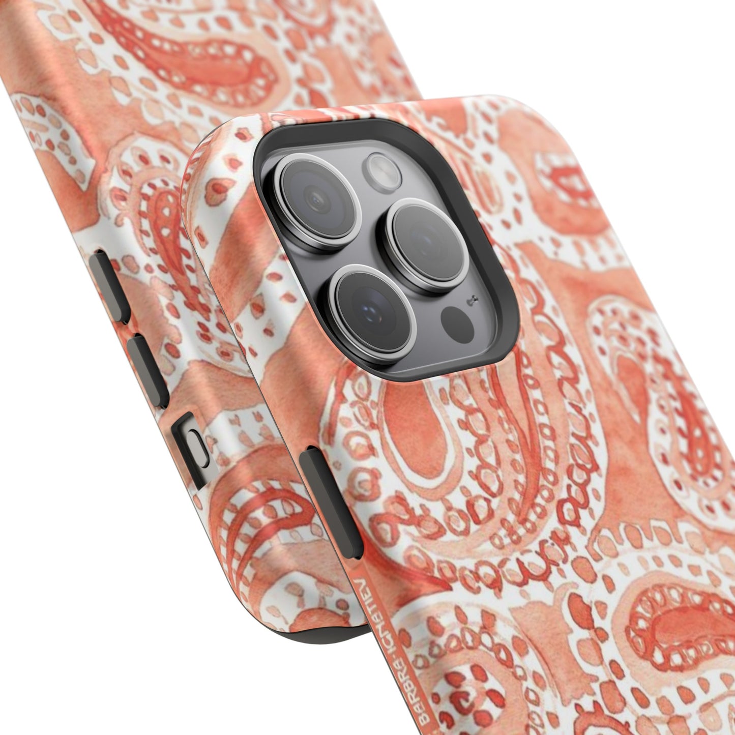 Coral Paisley Elegance Case