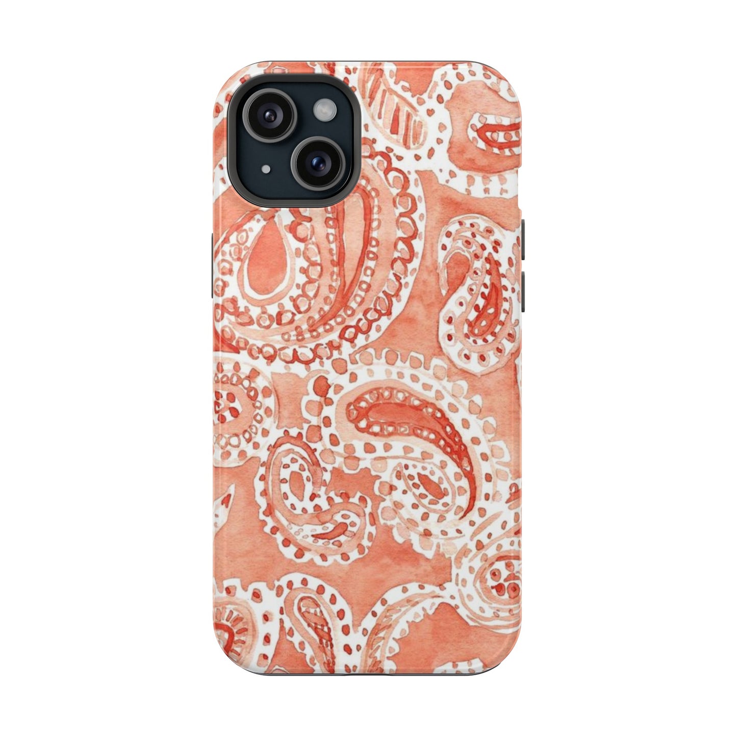 Coral Paisley Elegance Case