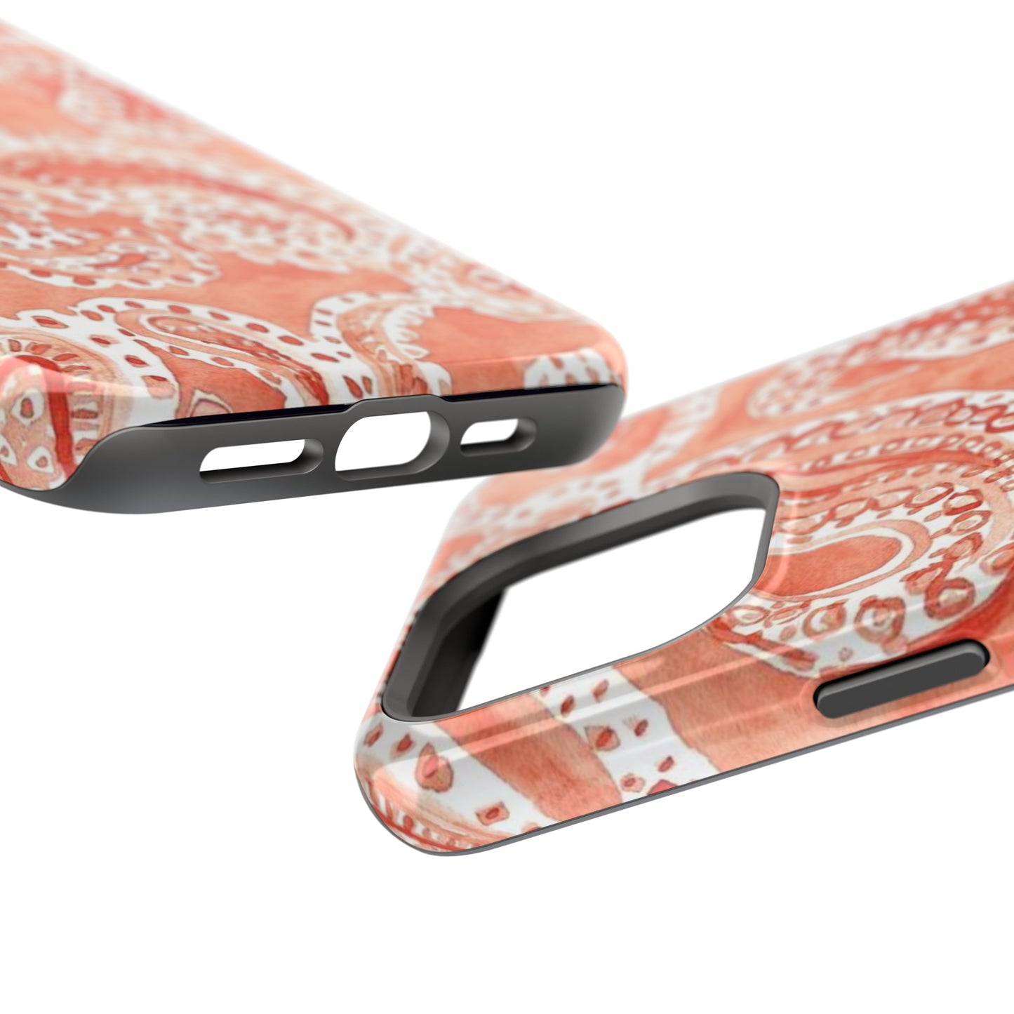 Coral Paisley Elegance Case
