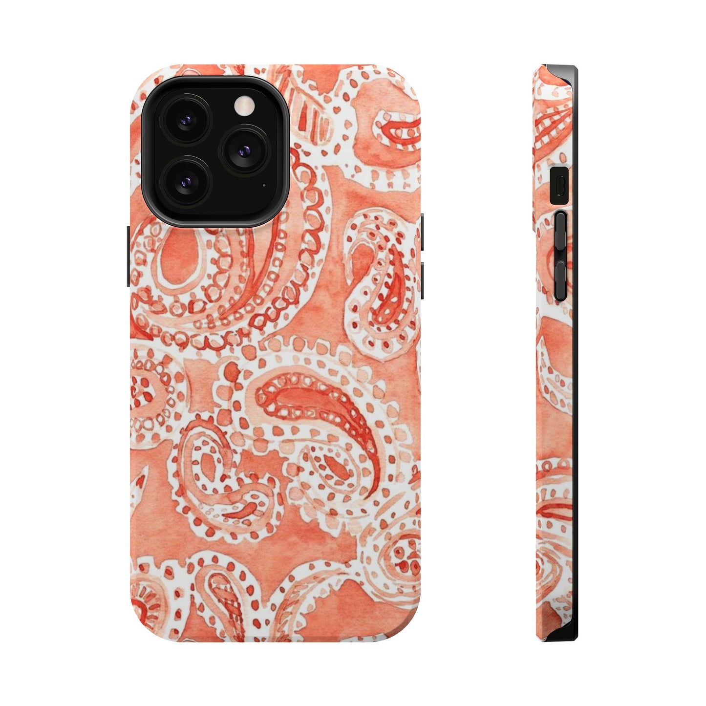 Coral Paisley Elegance Case