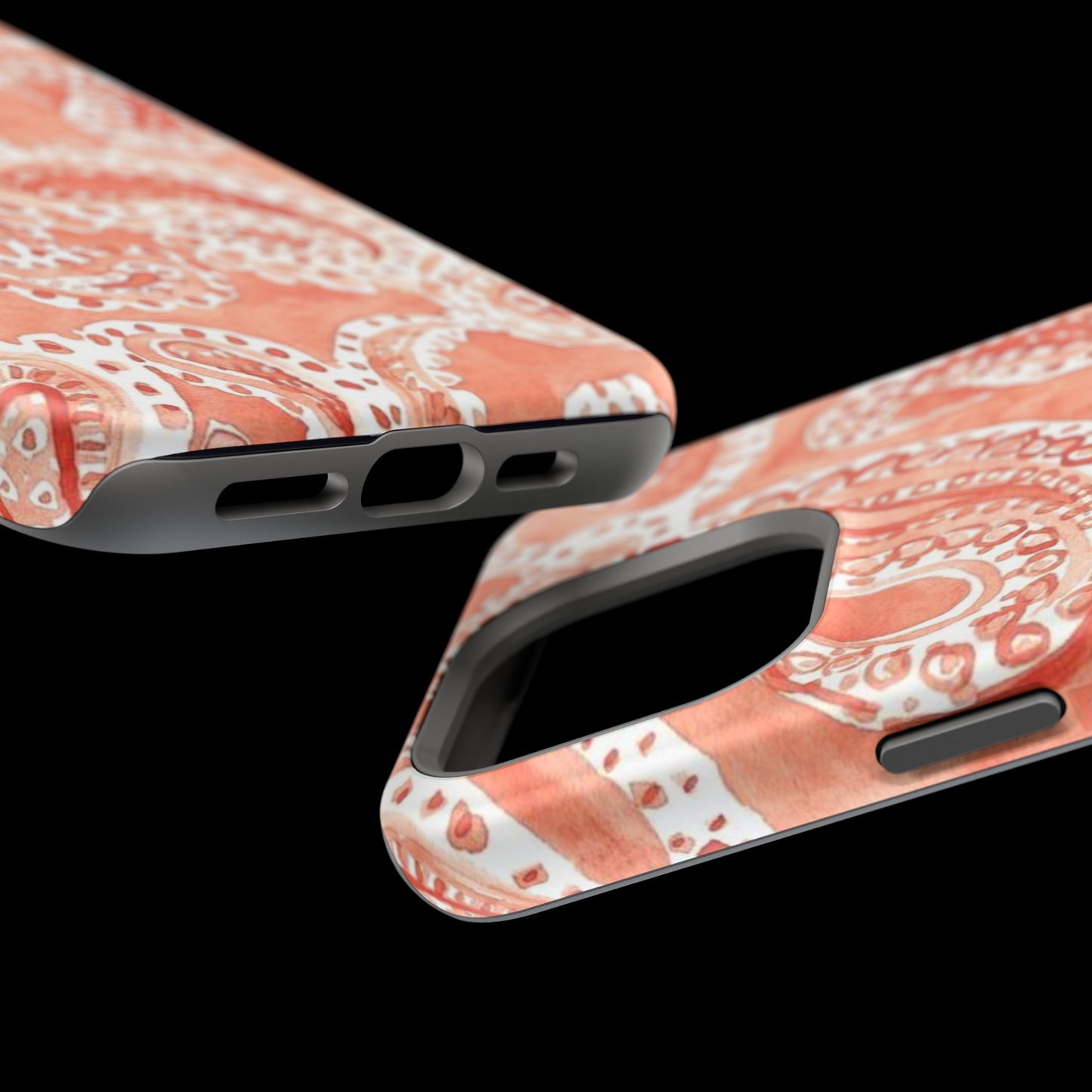 Coral Paisley Elegance Case