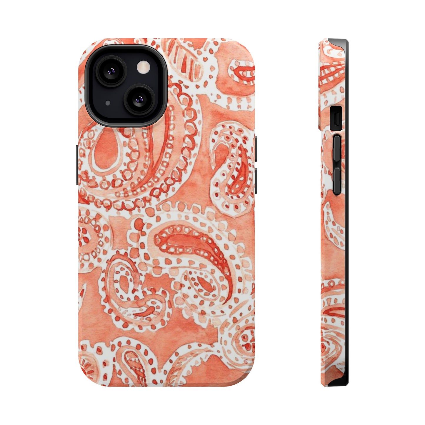 Coral Paisley Elegance Case