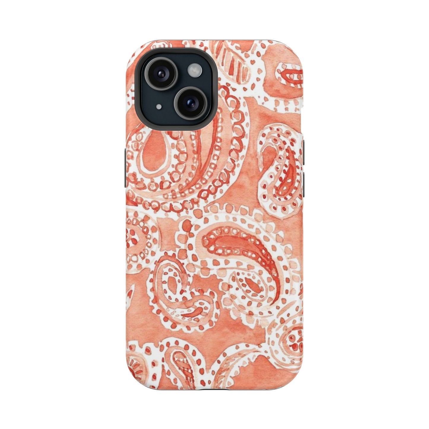 Coral Paisley Elegance Case