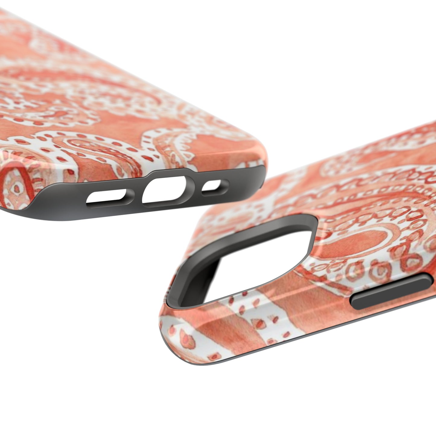 Coral Paisley Elegance Case
