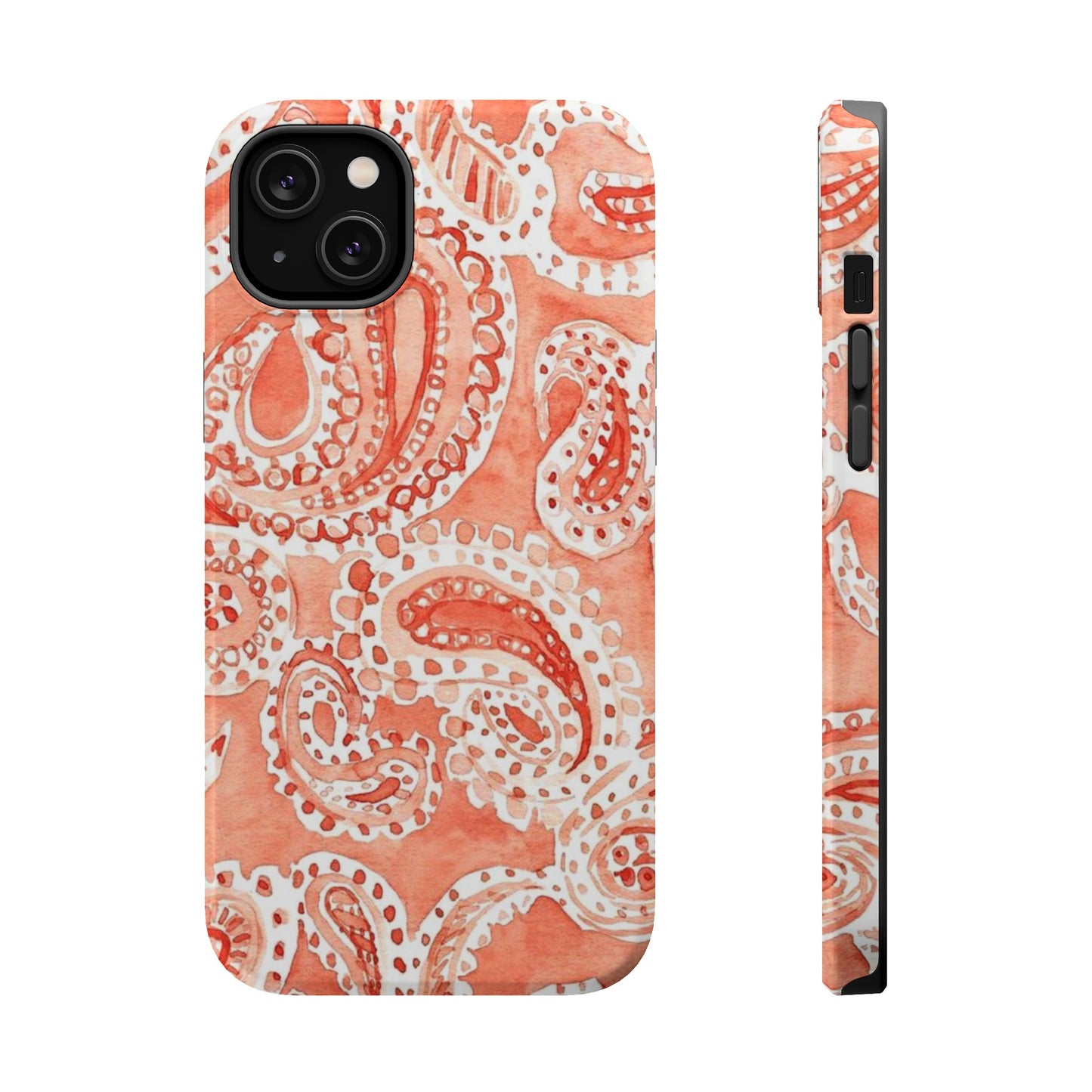 Coral Paisley Elegance Case