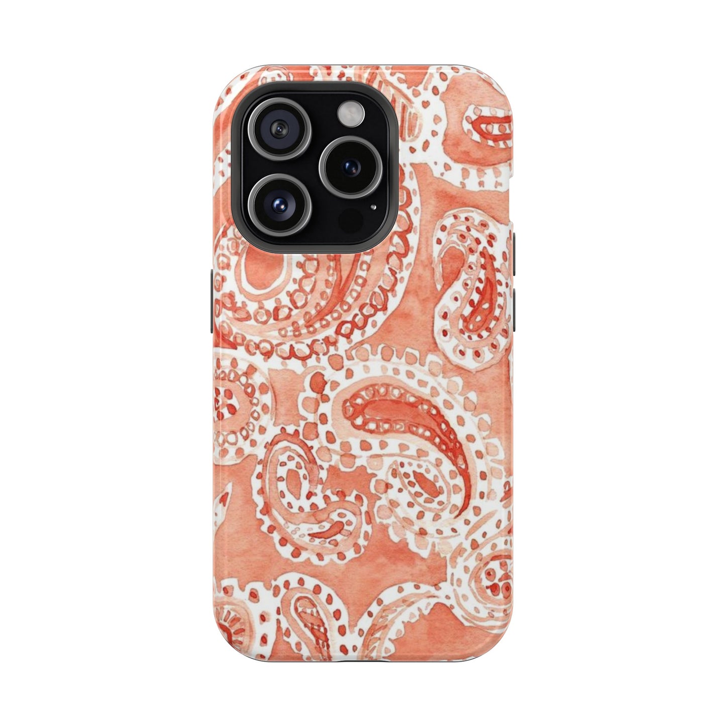 Coral Paisley Elegance Case