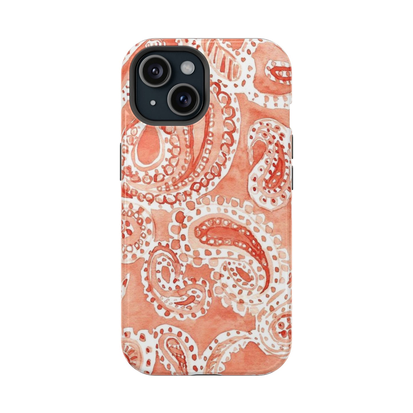 Coral Paisley Elegance Case