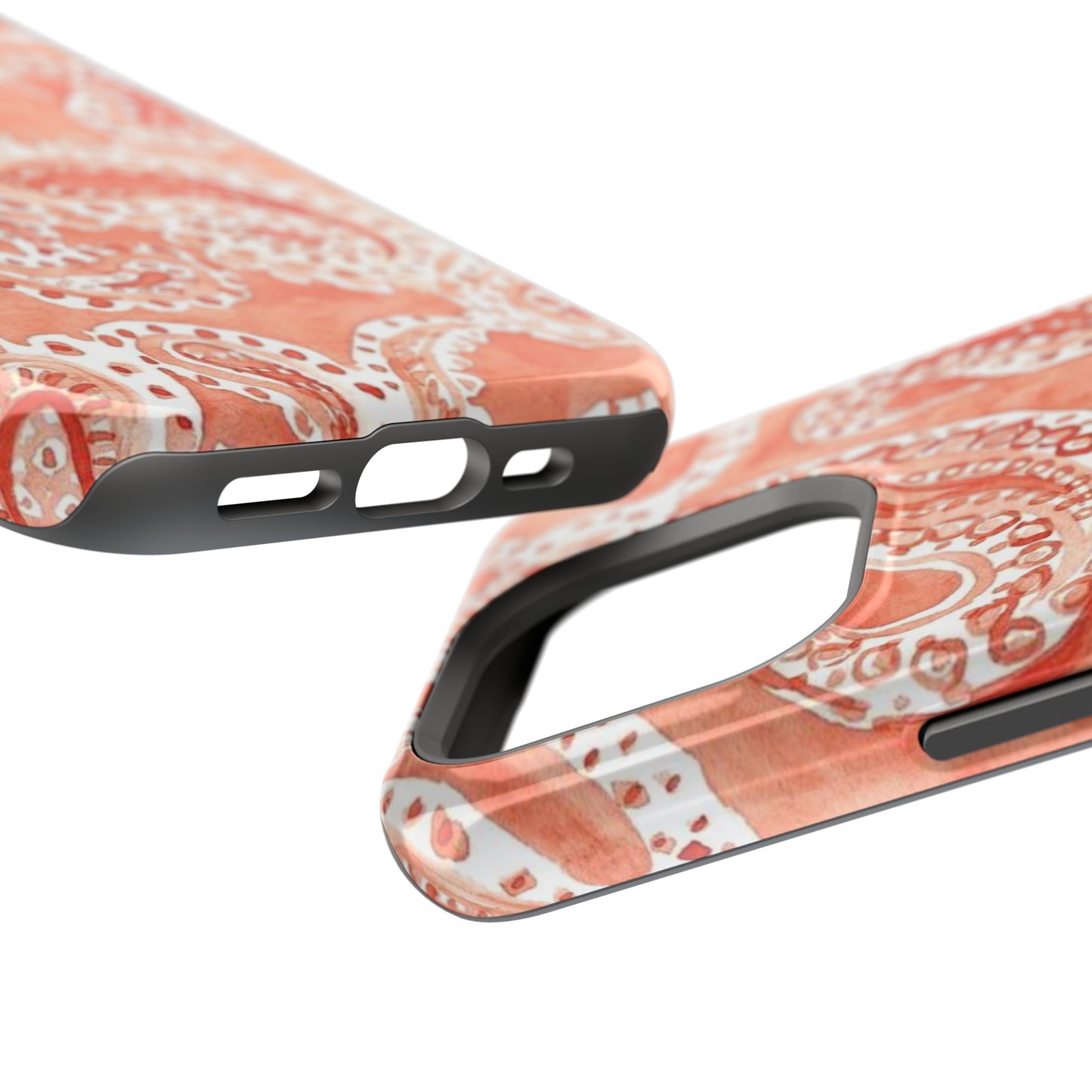 Coral Paisley Elegance Case
