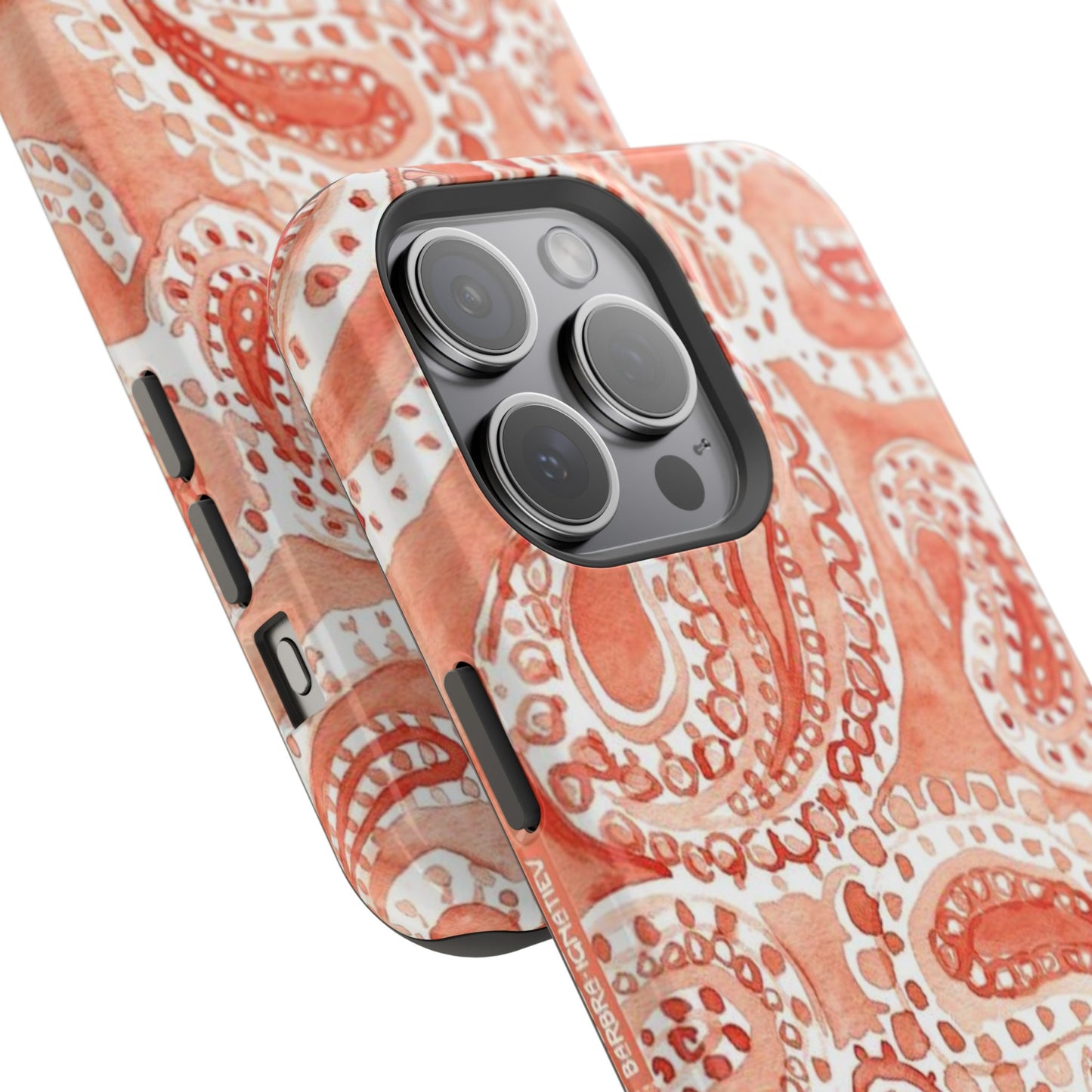 Coral Paisley Elegance Case