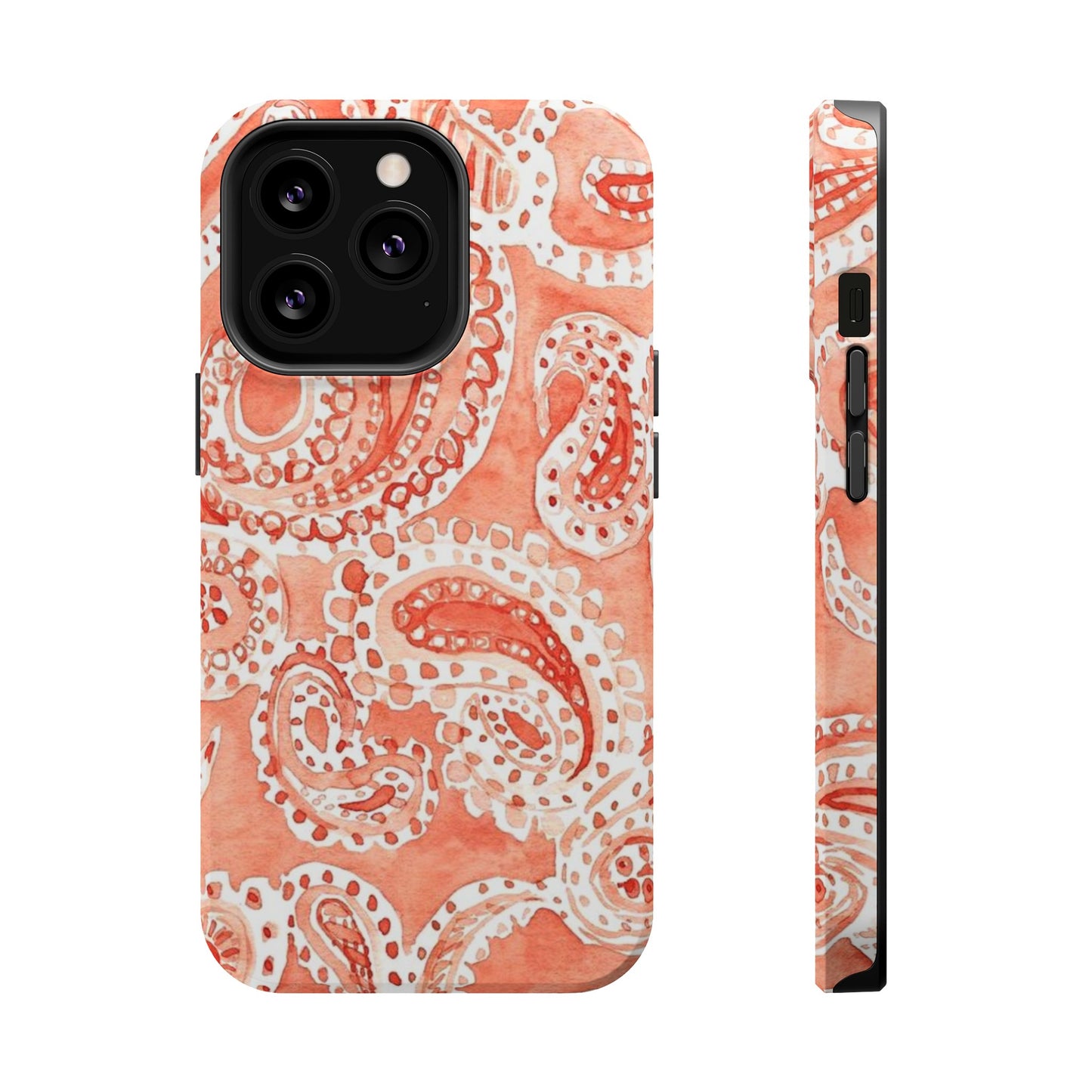 Coral Paisley Elegance Case