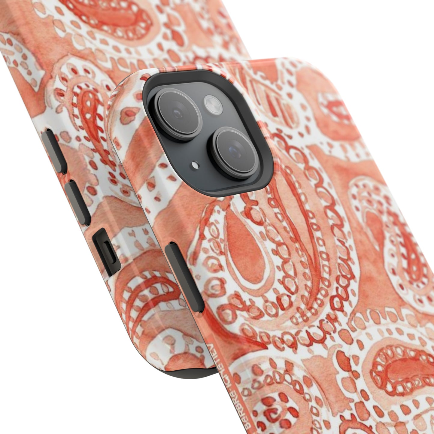 Coral Paisley Elegance Case