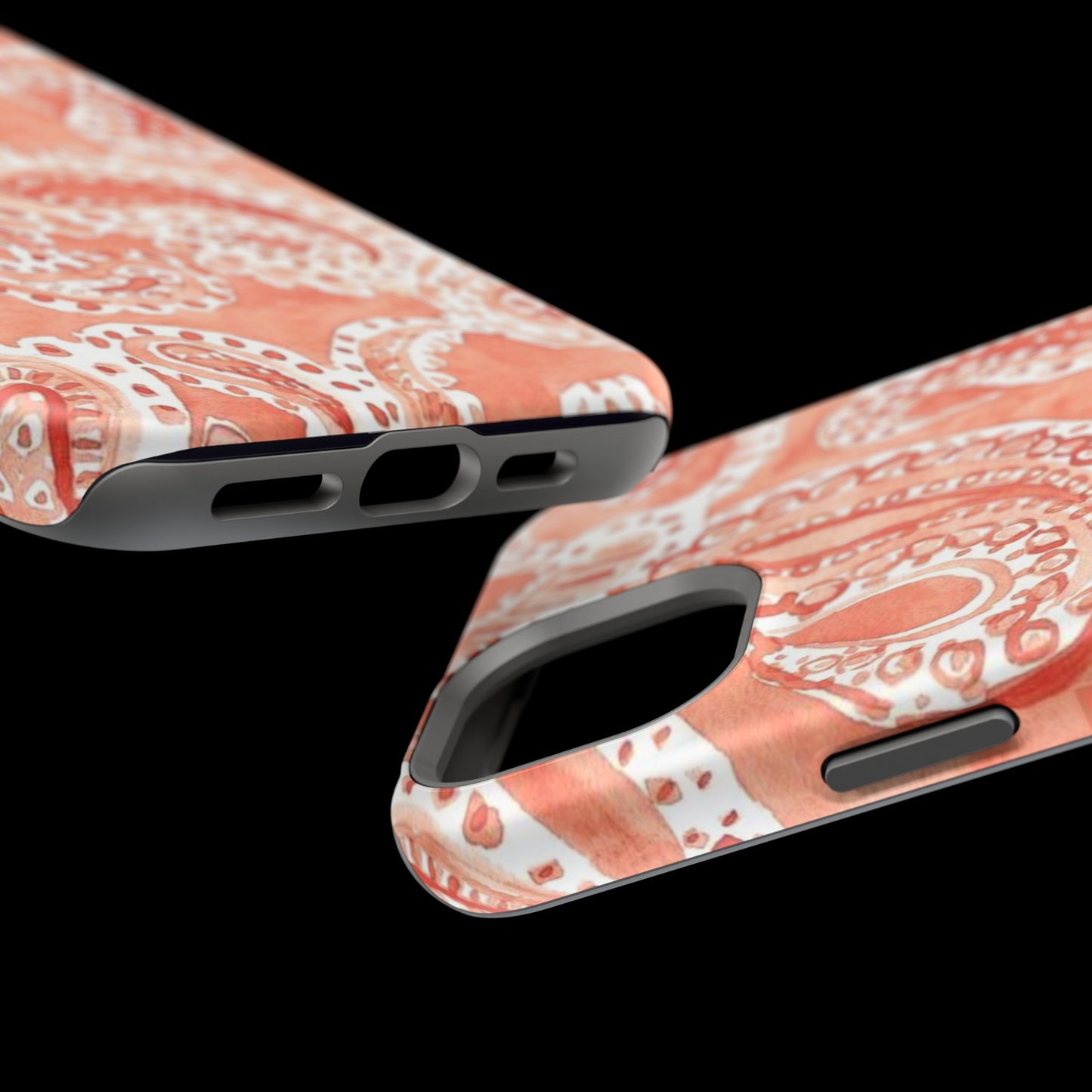 Coral Paisley Elegance Case