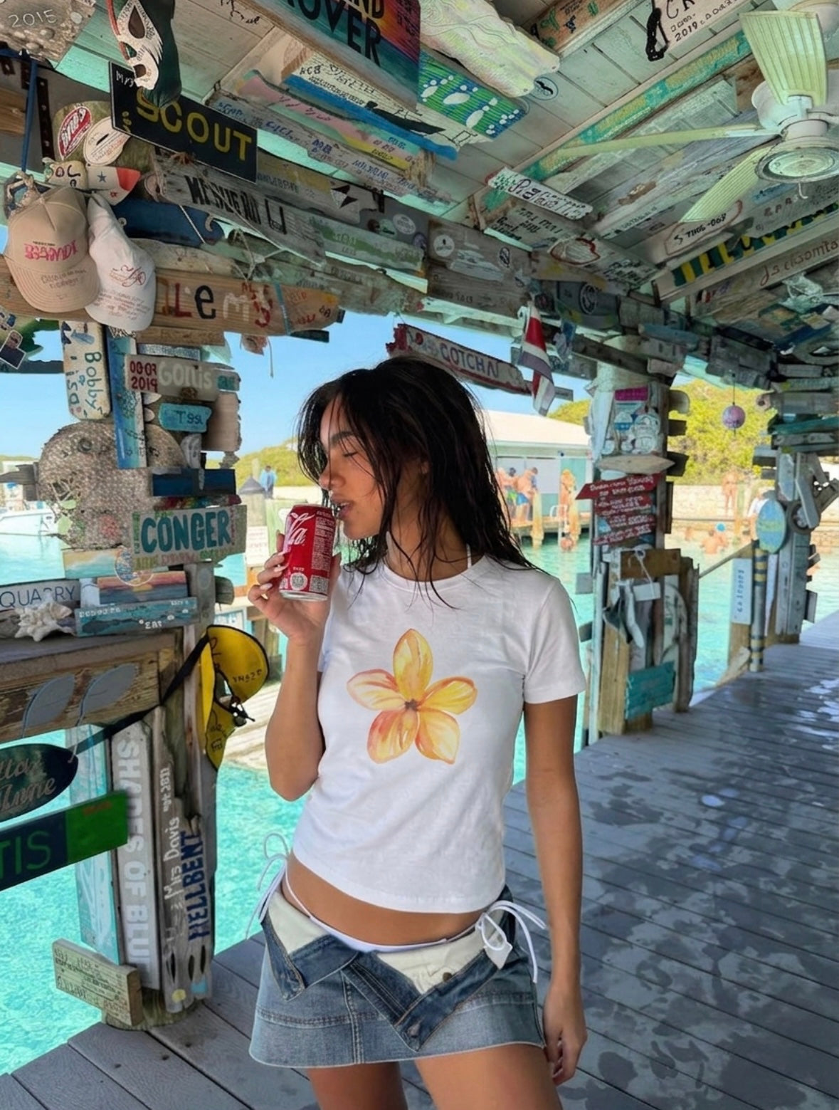 Tropical Blossom Tee