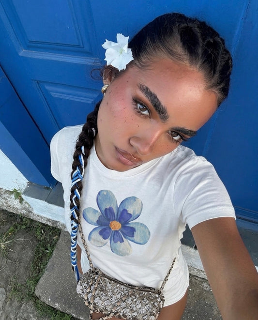 Blue Blossom Tee