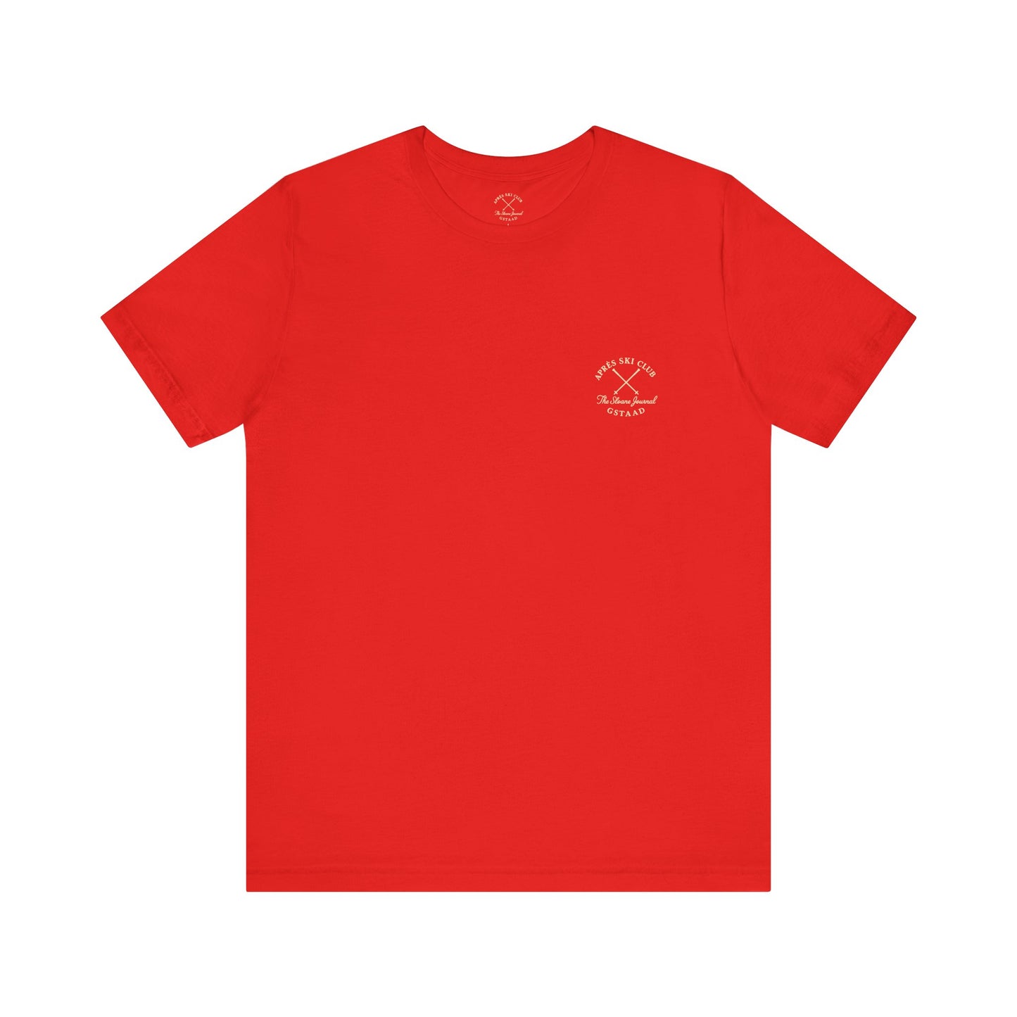 Private Jet, Public Slopes Two Tags Tee