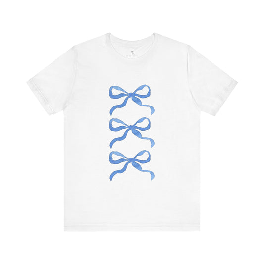 Blue Bows Tee