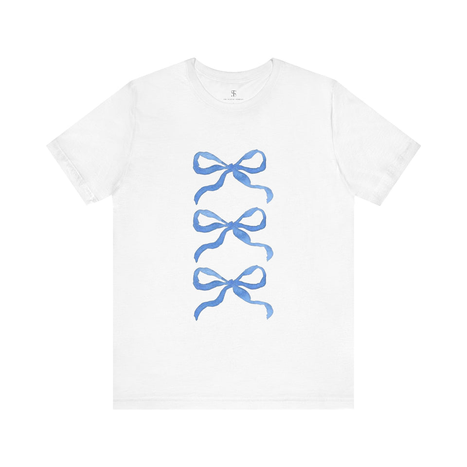 Blue Bows Tee