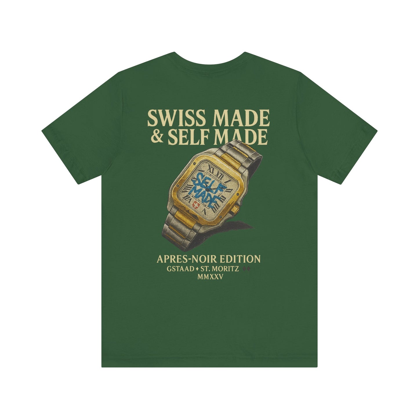 Swiss Made & Self Made Close-Up Tee