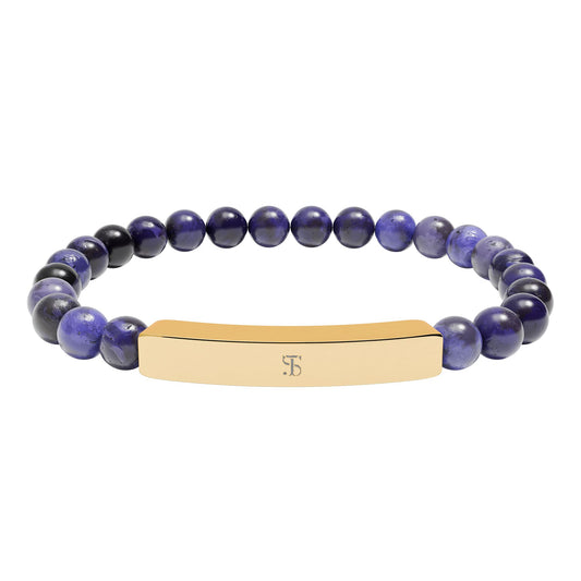 Indigo Night Gold Bracelet