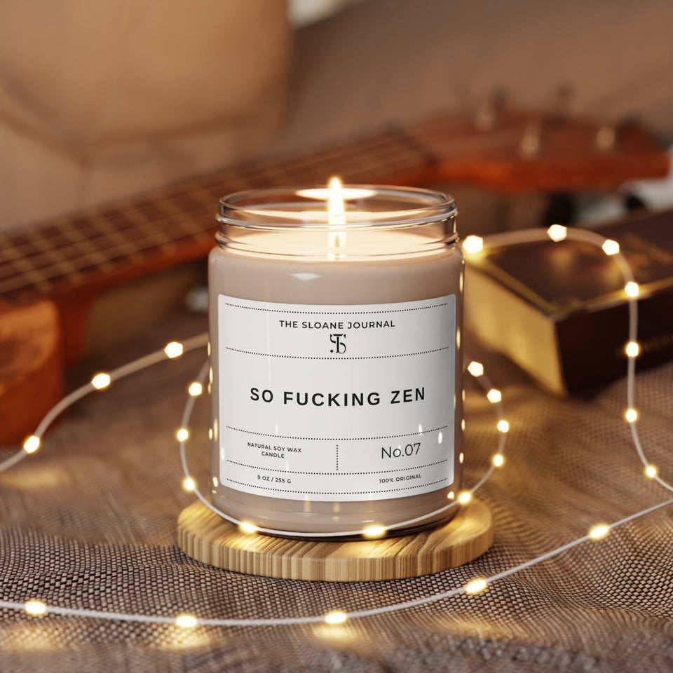 So Fucking Zen Candle