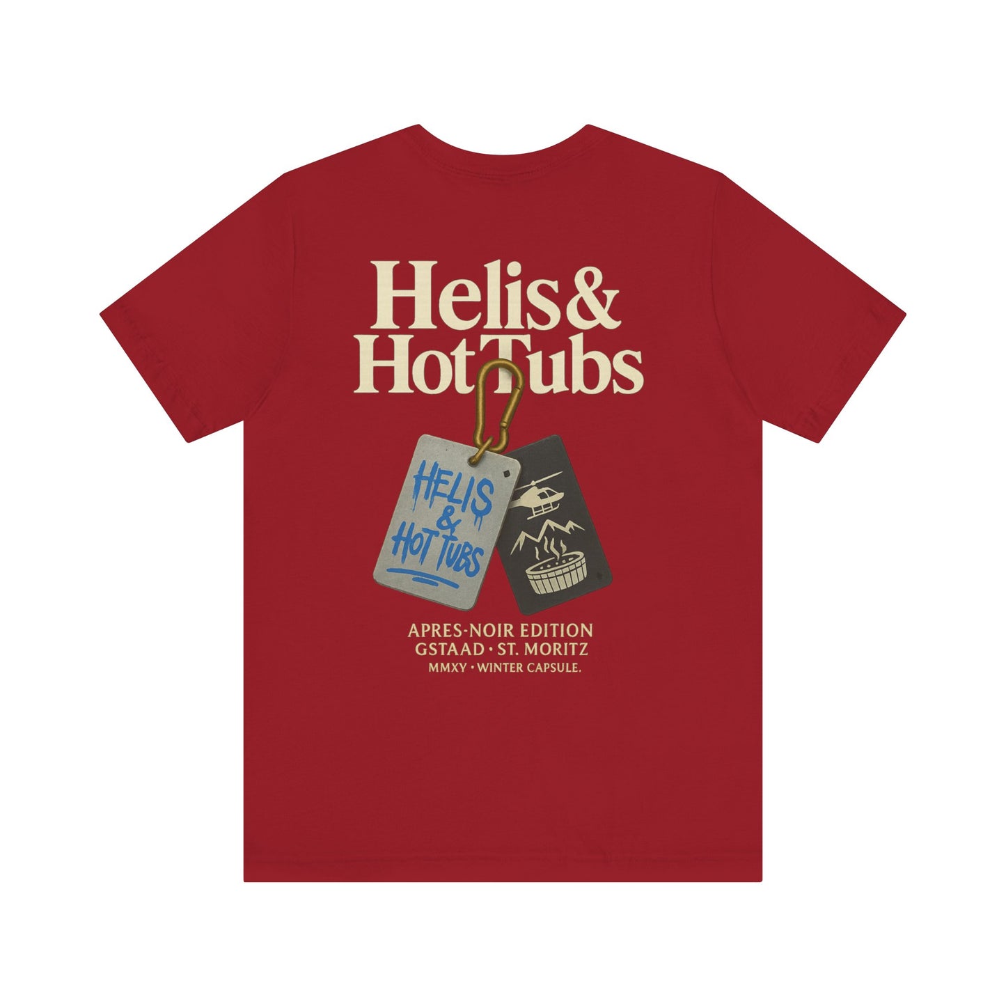 Helis & Hot Tubs Tags Tee