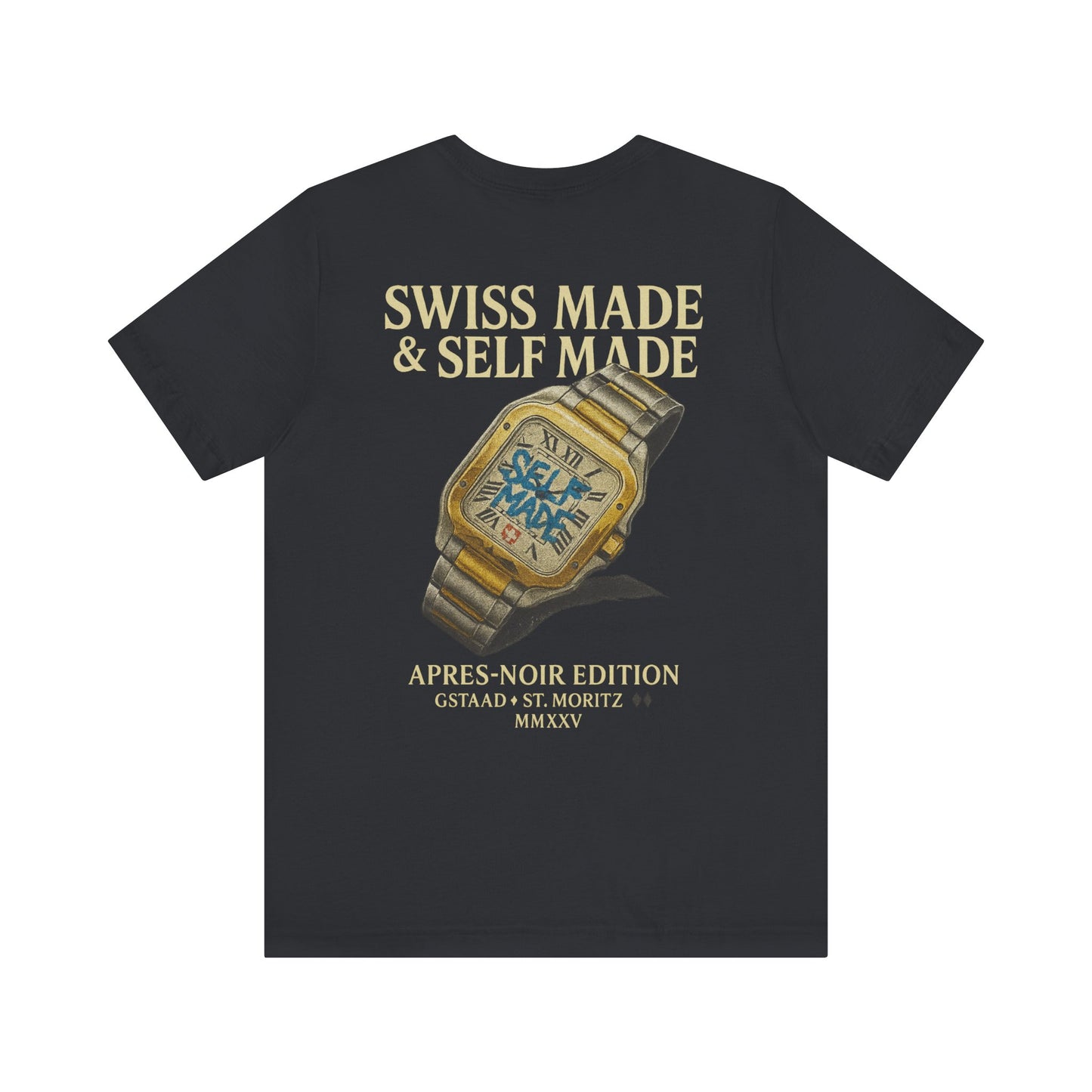 Swiss Made & Self Made Close-Up Tee