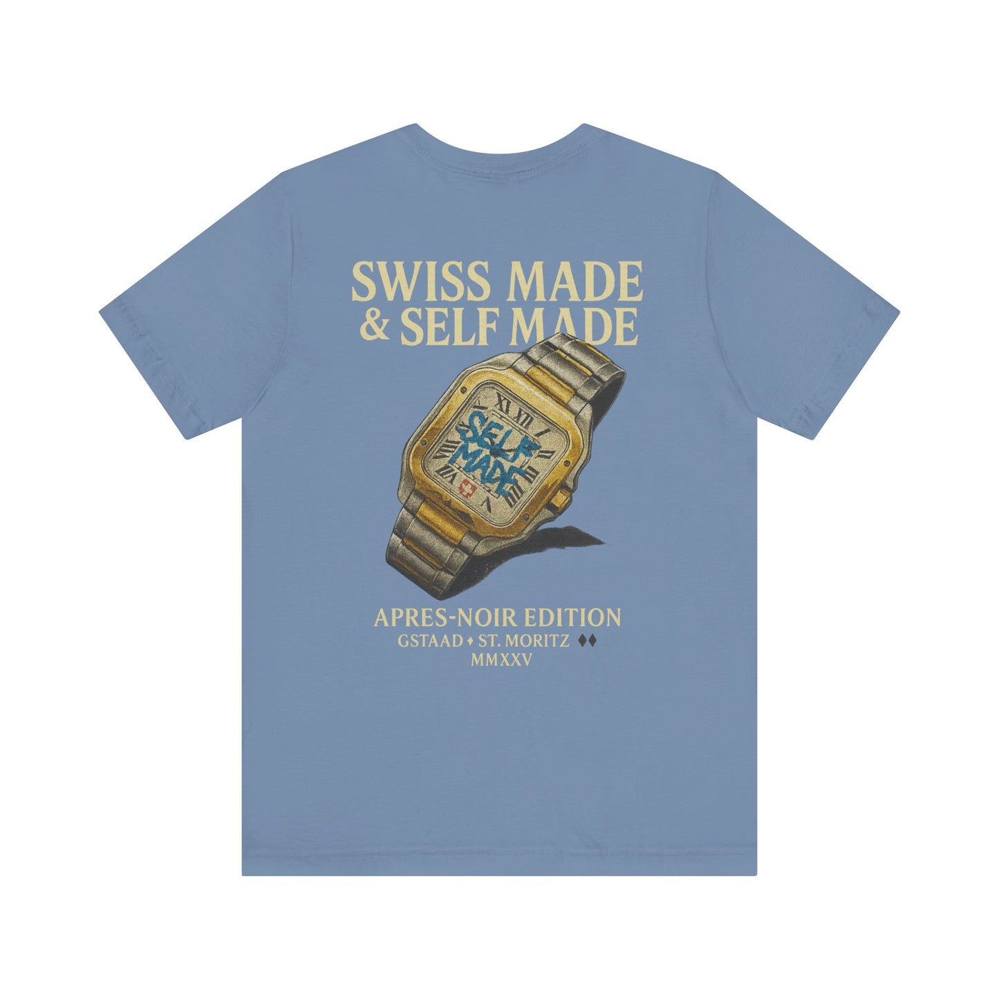 Swiss Made & Self Made Close-Up Tee