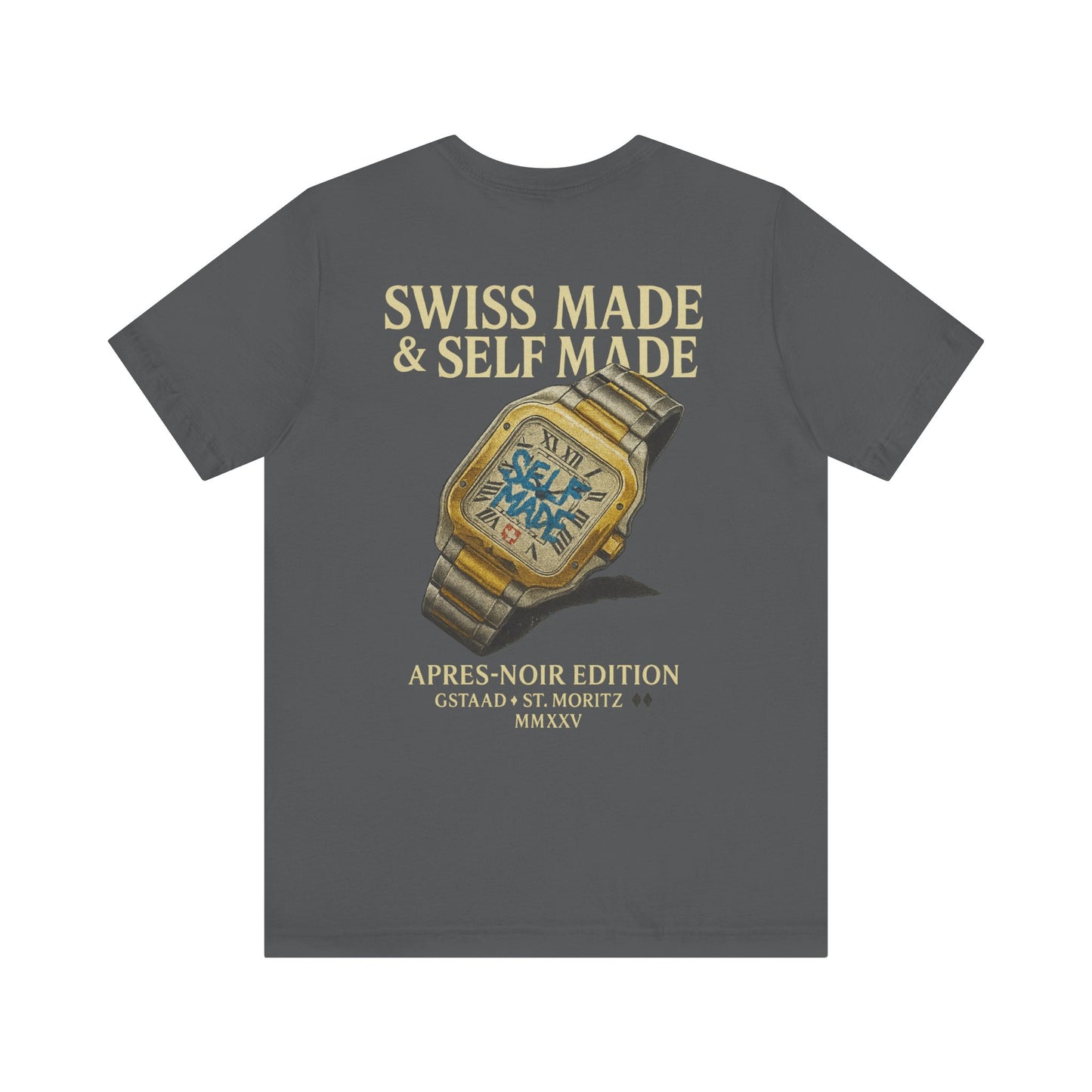 Swiss Made & Self Made Close-Up Tee