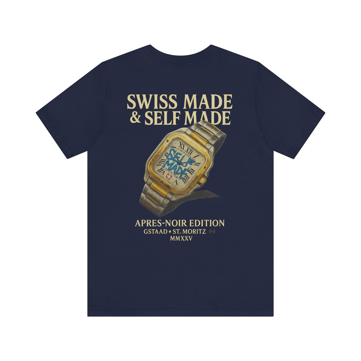 Swiss Made & Self Made Close-Up Tee