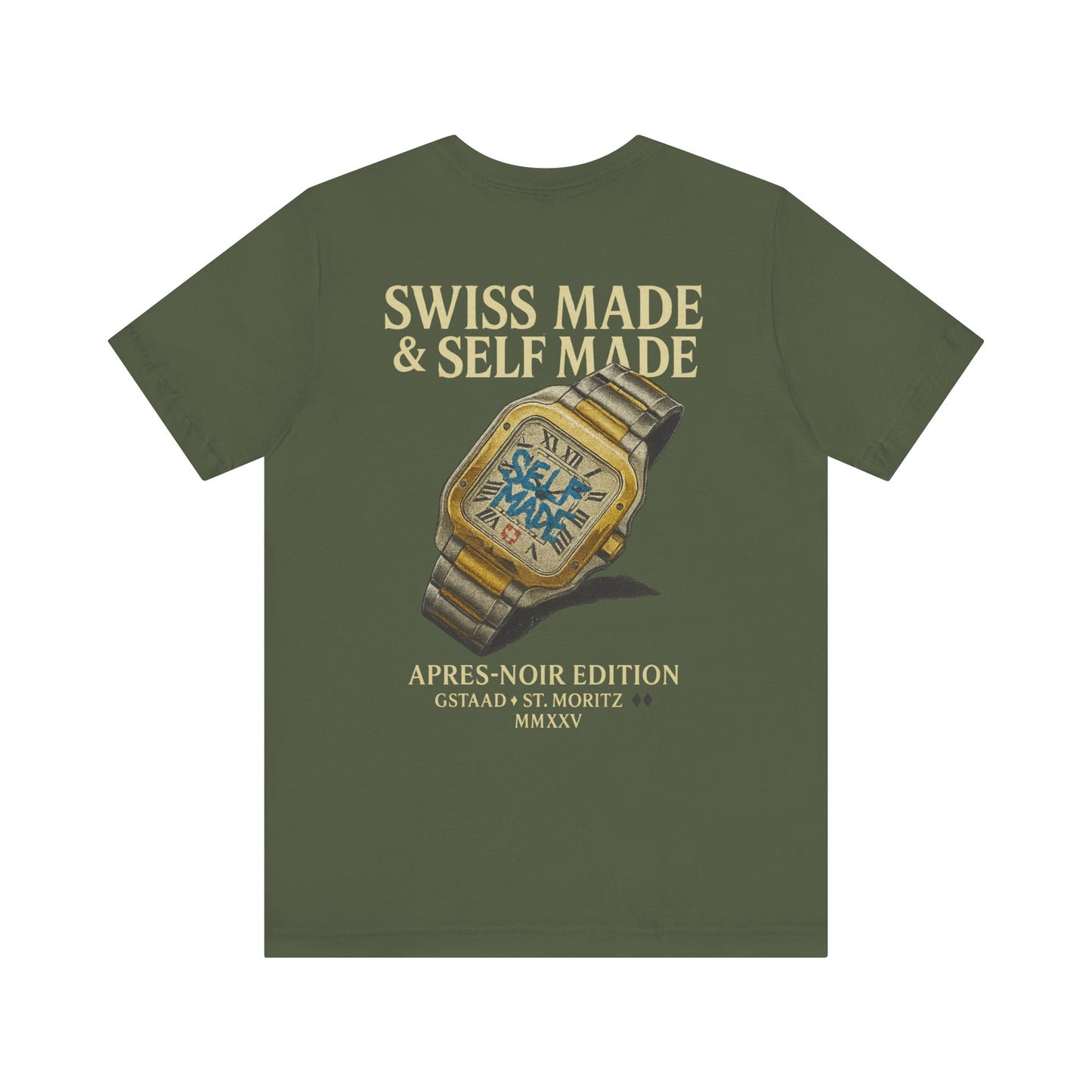 Swiss Made & Self Made Close-Up Tee