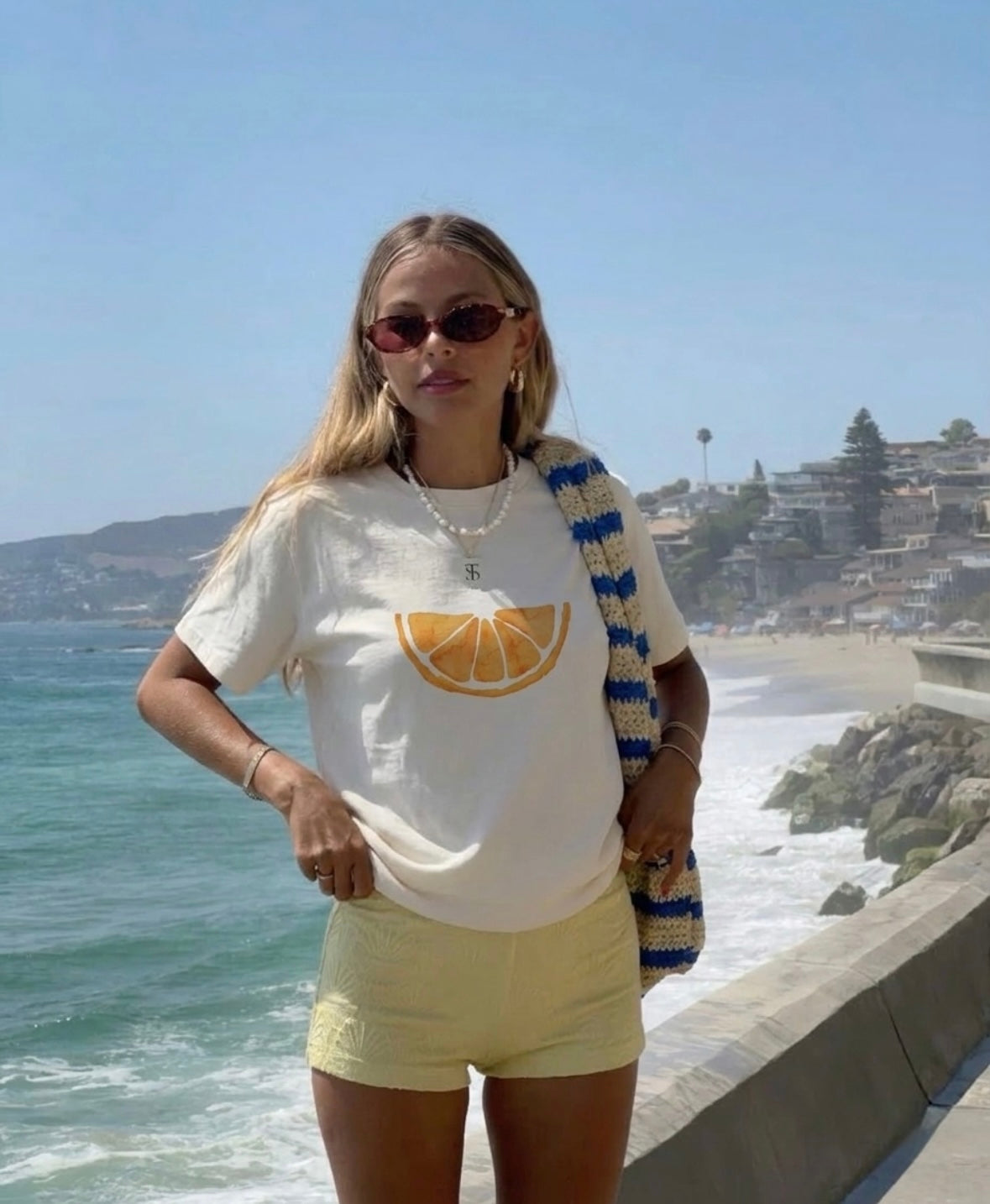 Zesty Citrus Smile Tee