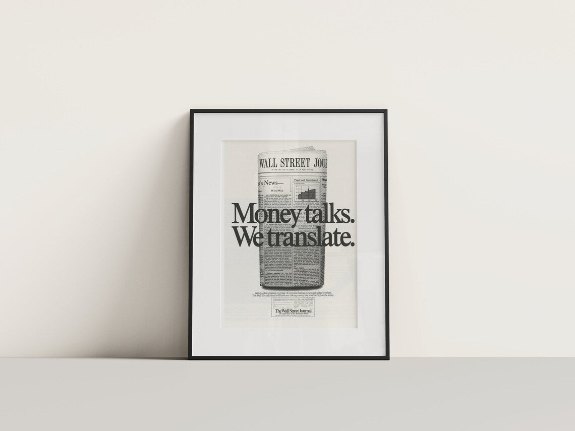 Wall Street Journal Digital Print