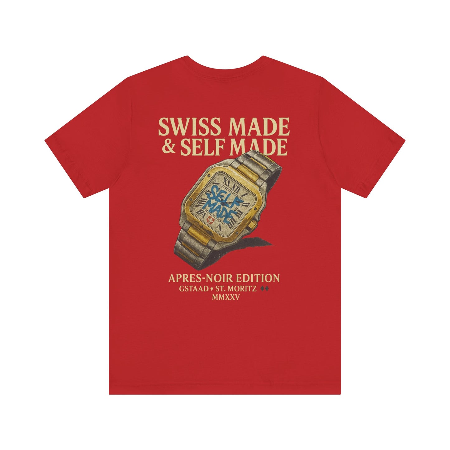 Swiss Made & Self Made Close-Up Tee