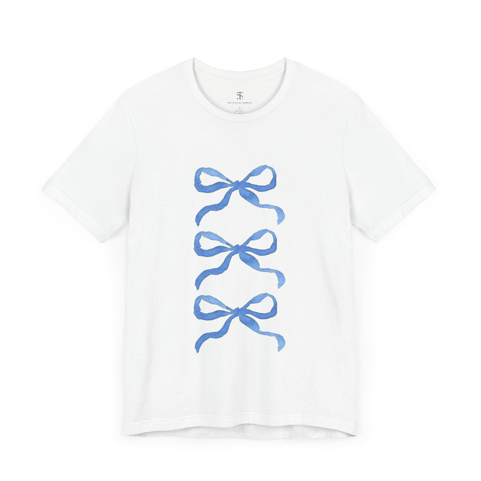 Blue Bows Tee