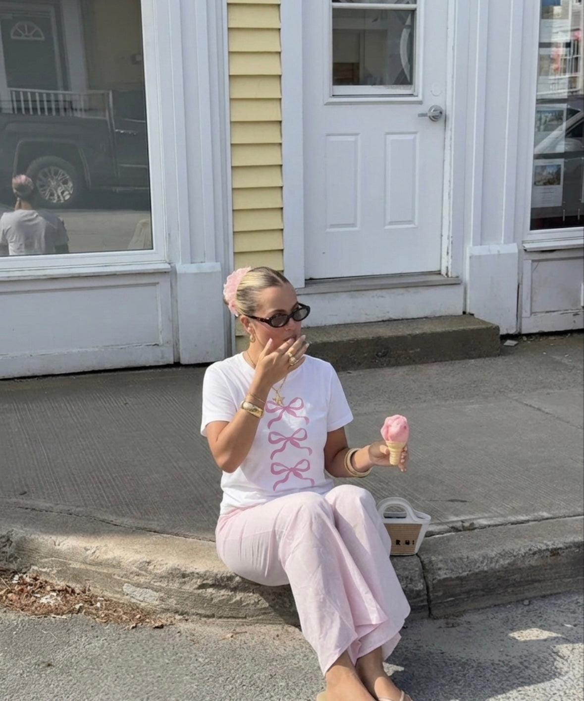 Pink Bows Tee