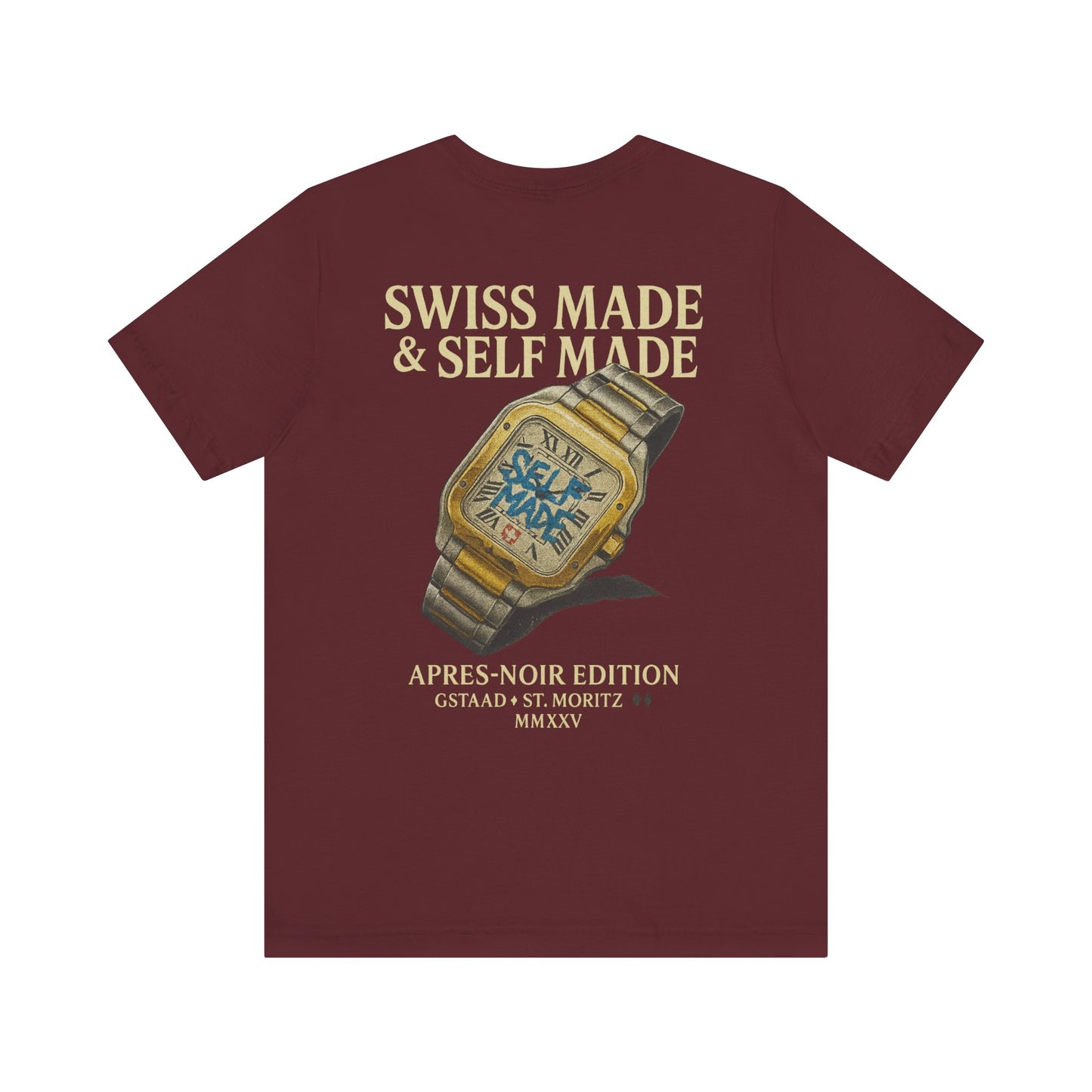 Swiss Made & Self Made Close-Up Tee