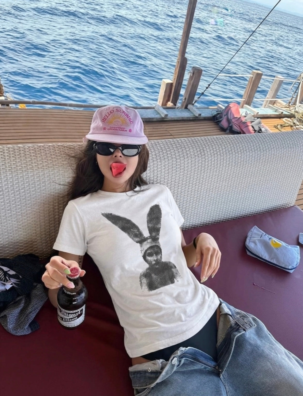 Eccentric Bunny Tee