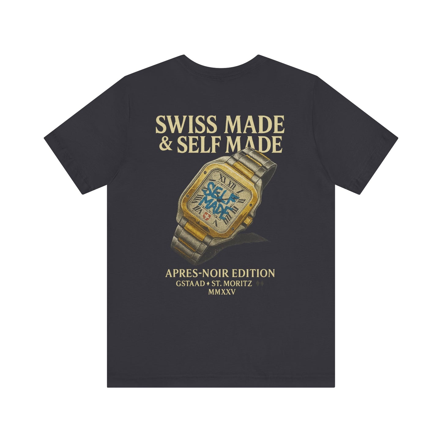 Swiss Made & Self Made Close-Up Tee