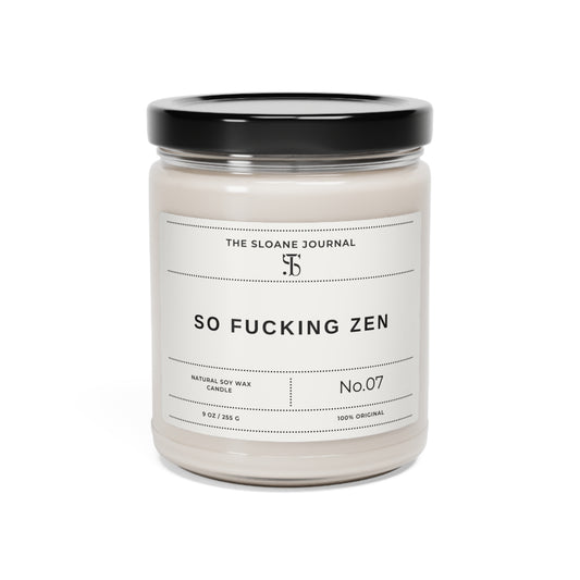 So Fucking Zen Candle