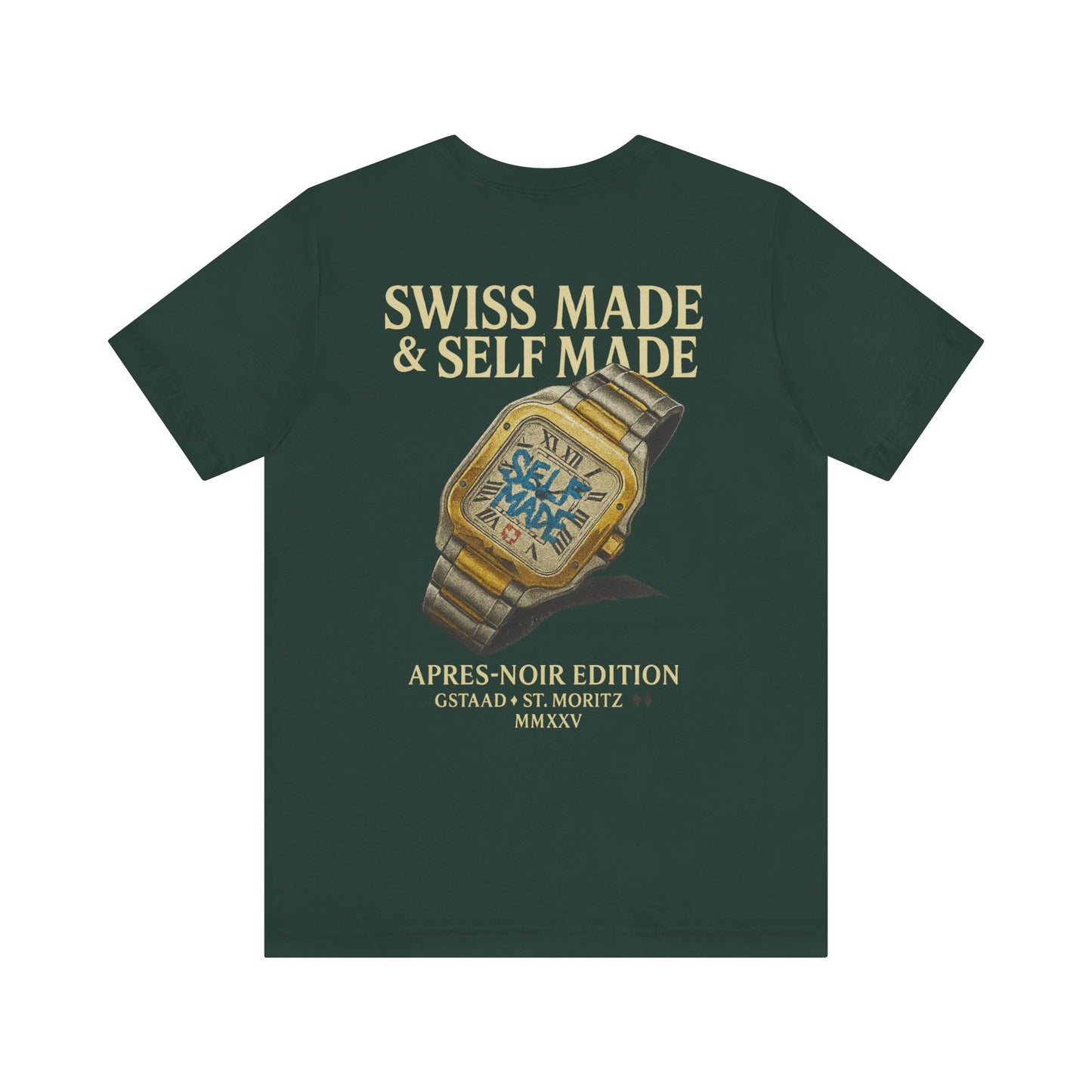 Swiss Made & Self Made Close-Up Tee