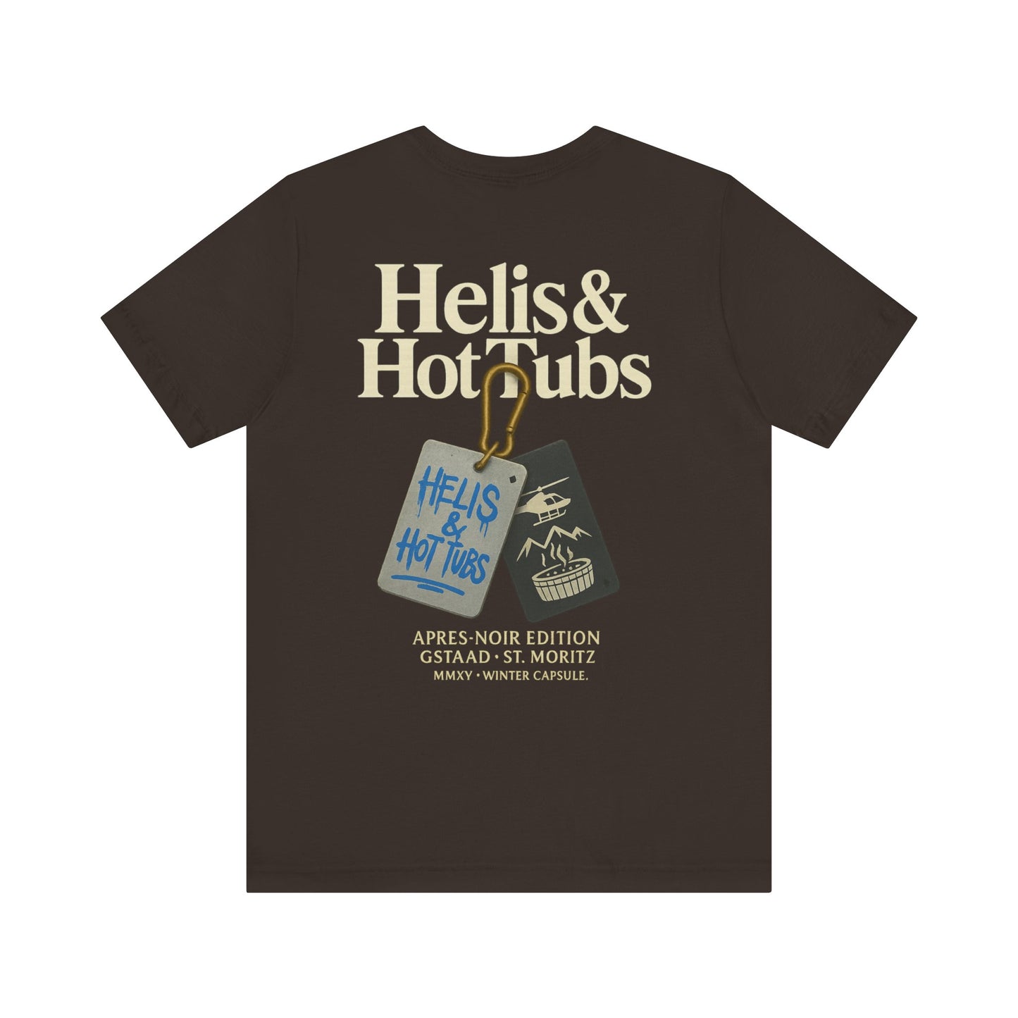 Helis & Hot Tubs Tags Tee