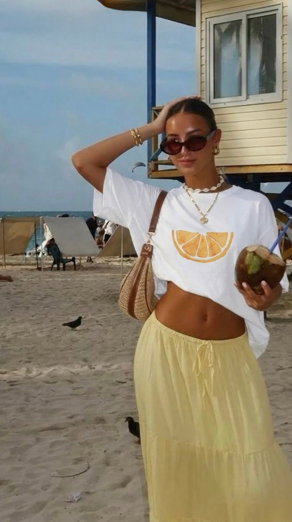 Zesty Citrus Smile Tee