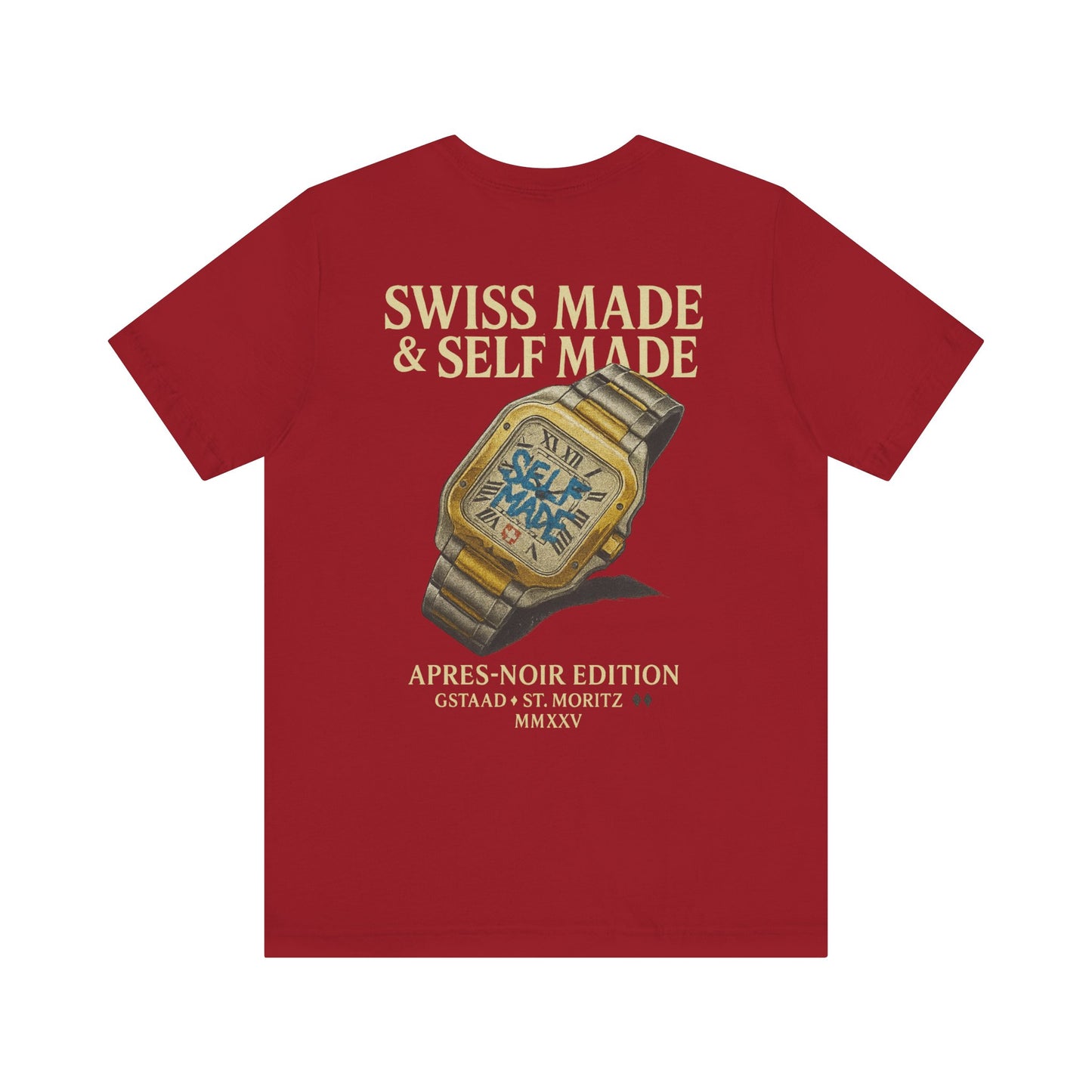 Swiss Made & Self Made Close-Up Tee