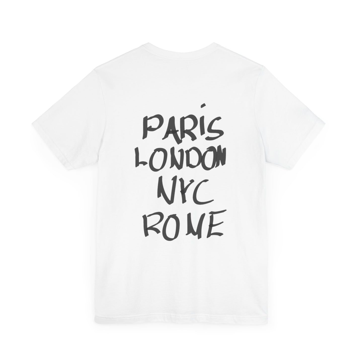 Cityscape Graffiti White Tee